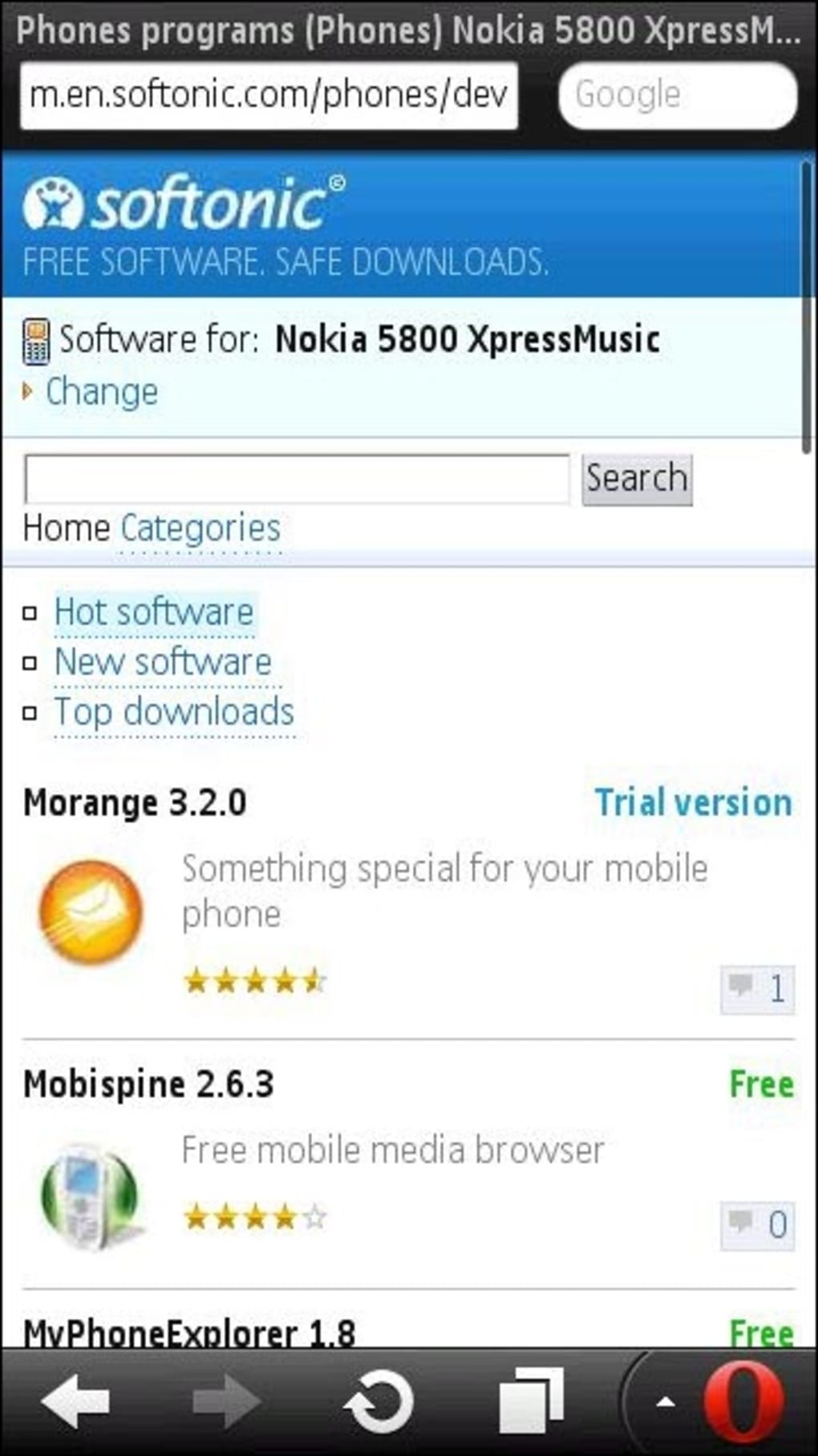 Opera mini download